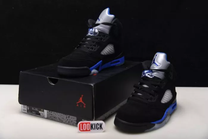 Reps LUCY Air Jordan 5 Racer Blue CT4838-004 0112