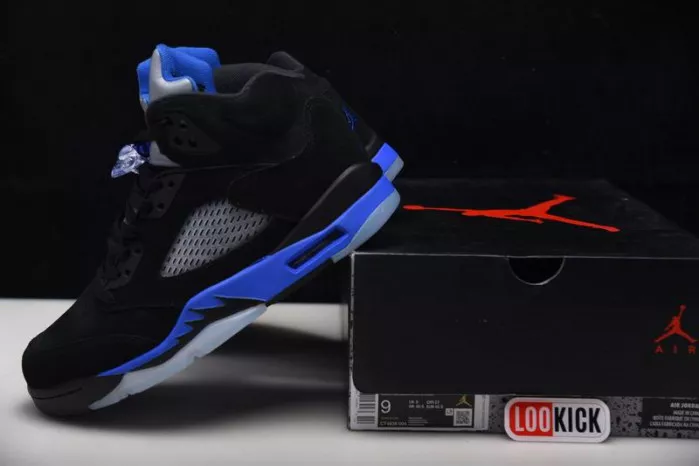 Reps LUCY Air Jordan 5 Racer Blue CT4838-004 0112