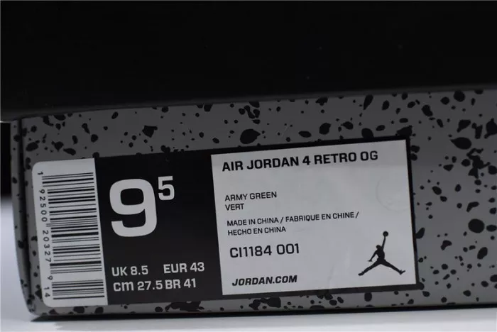 Reps LUCY Air Jordan 4 Retro Black Laser CI1184-001 0112