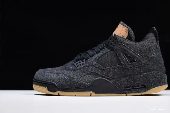 Cheap.replica LUCY x Jordan 4 AO2571-001 Levi's Air 'black' 0210