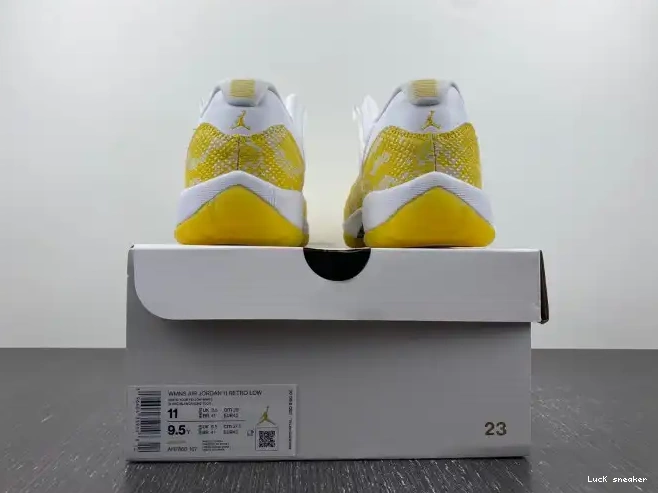 Hype LUCY Air AH7860-107 Snakeskin 11 Low Jordan WMNS Yellow 0225