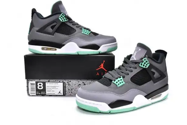 Rep LUCY 4 Green Air Glow Jordan 308497-033 Retro 0209