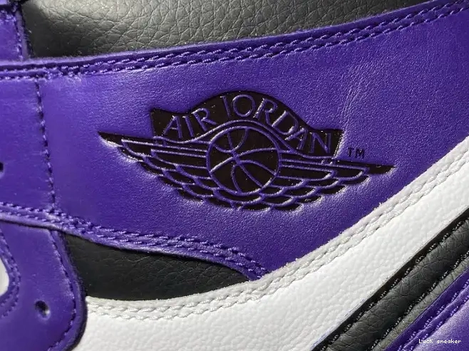 Rep LUCY Air 1 High Purple 555088-500 Jordan Court OG 0225