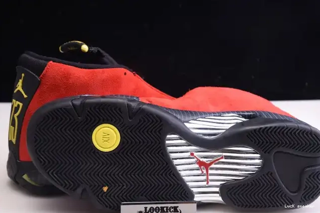 Rep LUCY Retro Air 14 Red 654459-670 Jordan Challenge 0208