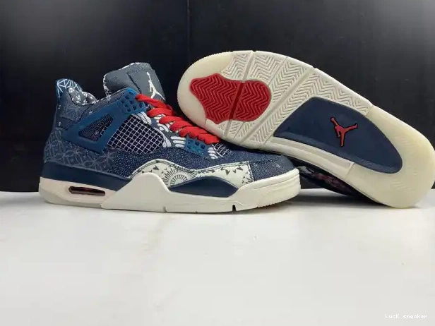 Rep LUCY SE Jordan Air 4 CW0898-400 Retro Sashiko 0226