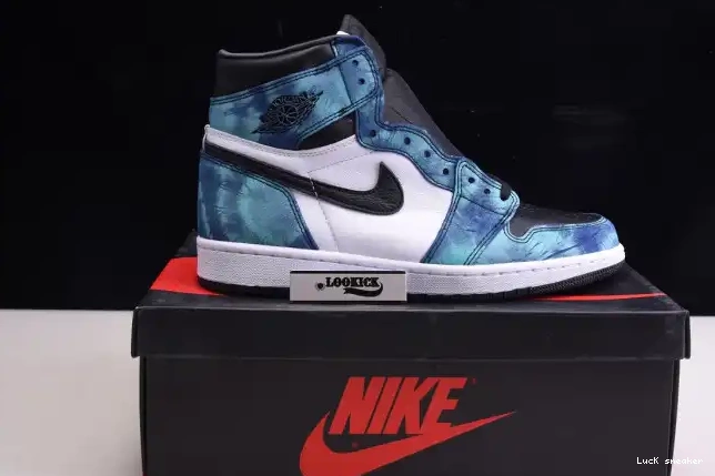 Reps LUCY Air High CD0461-100 OG Jordan Tie-Dye 1 0226