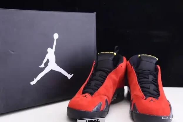 Rep LUCY Retro Air 14 Red 654459-670 Jordan Challenge 0208