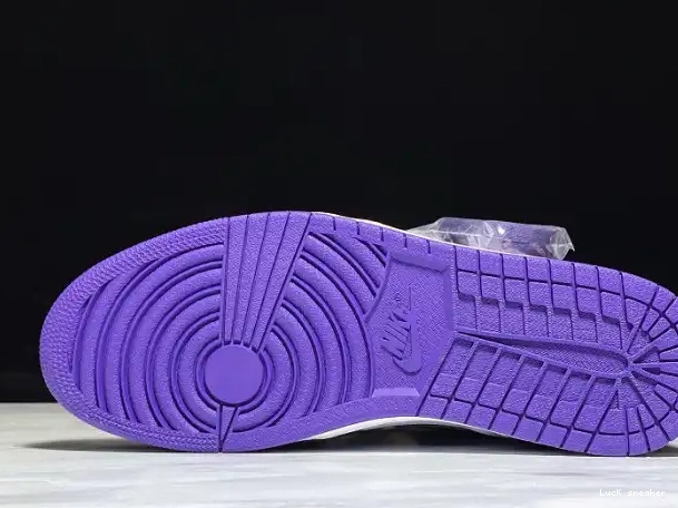 Rep LUCY Air 1 High Purple 555088-500 Jordan Court OG 0225