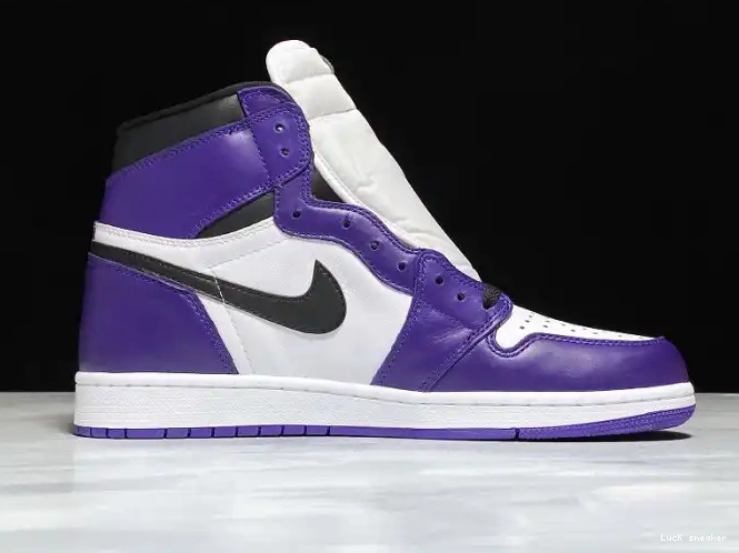 Rep LUCY Air 1 High Purple 555088-500 Jordan Court OG 0225