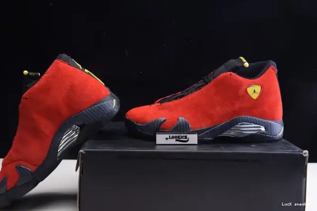 Rep LUCY Retro Air 14 Red 654459-670 Jordan Challenge 0208