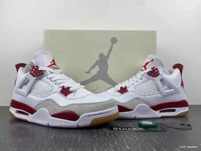 Cheap.replica LUCY SB Jordan Retro 4 Pine Red DR5415-160 0225