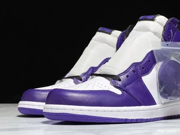 Rep LUCY Air 1 High Purple 555088-500 Jordan Court OG 0225