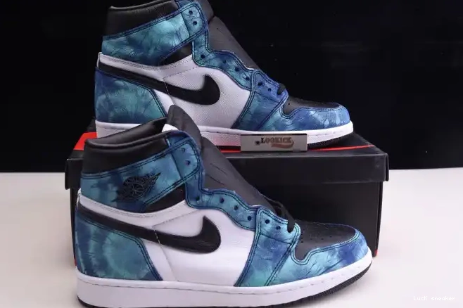 Reps LUCY Air High CD0461-100 OG Jordan Tie-Dye 1 0226