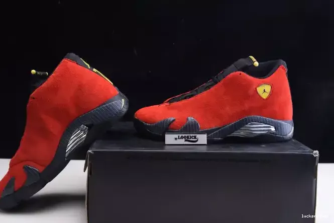 Rep LUCY Challenge 654459-670 Air Retro Red Jordan 14 0207