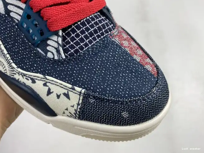 Rep LUCY SE Jordan Air 4 CW0898-400 Retro Sashiko 0226