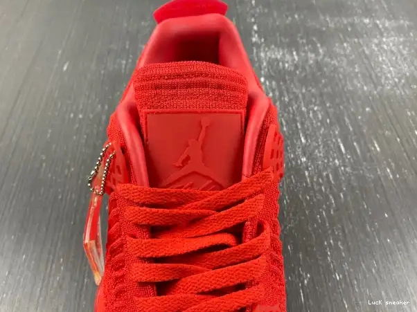 Cheap.replica LUCY Retro AQ3559-600 Jordan 4 Red Flyknit 0221