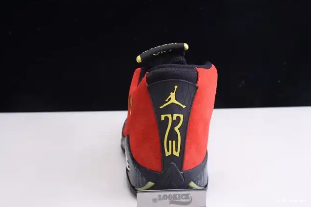 Rep LUCY Retro Air 14 Red 654459-670 Jordan Challenge 0208