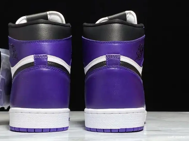 Rep LUCY Air 1 High Purple 555088-500 Jordan Court OG 0225