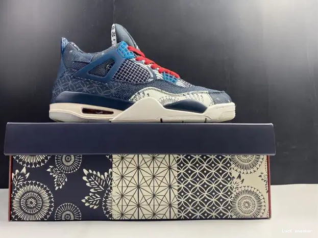 Rep LUCY SE Jordan Air 4 CW0898-400 Retro Sashiko 0226