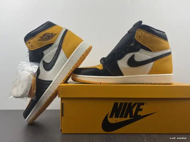 Hype LUCY Yellow Toe OG High Jordan 1 Air 555088-711 0224