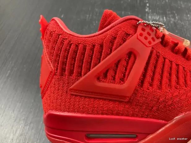 Cheap.replica LUCY Retro AQ3559-600 Jordan 4 Red Flyknit 0221