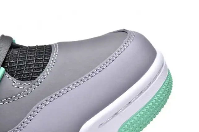 Rep LUCY 4 Green Air Glow Jordan 308497-033 Retro 0209