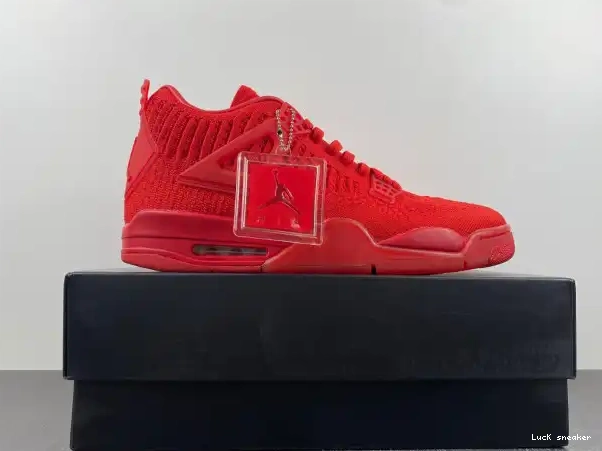 Cheap.replica LUCY Retro AQ3559-600 Jordan 4 Red Flyknit 0221